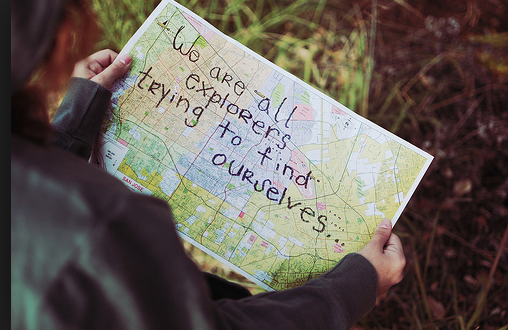 we are all explorers trying to find ourselves